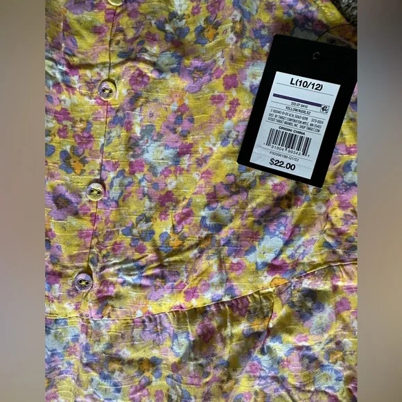 Art Class Floral Maxi Dress - Picture 3 of 4